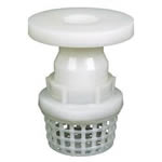 PP - PVDF Foot Valve Flanged